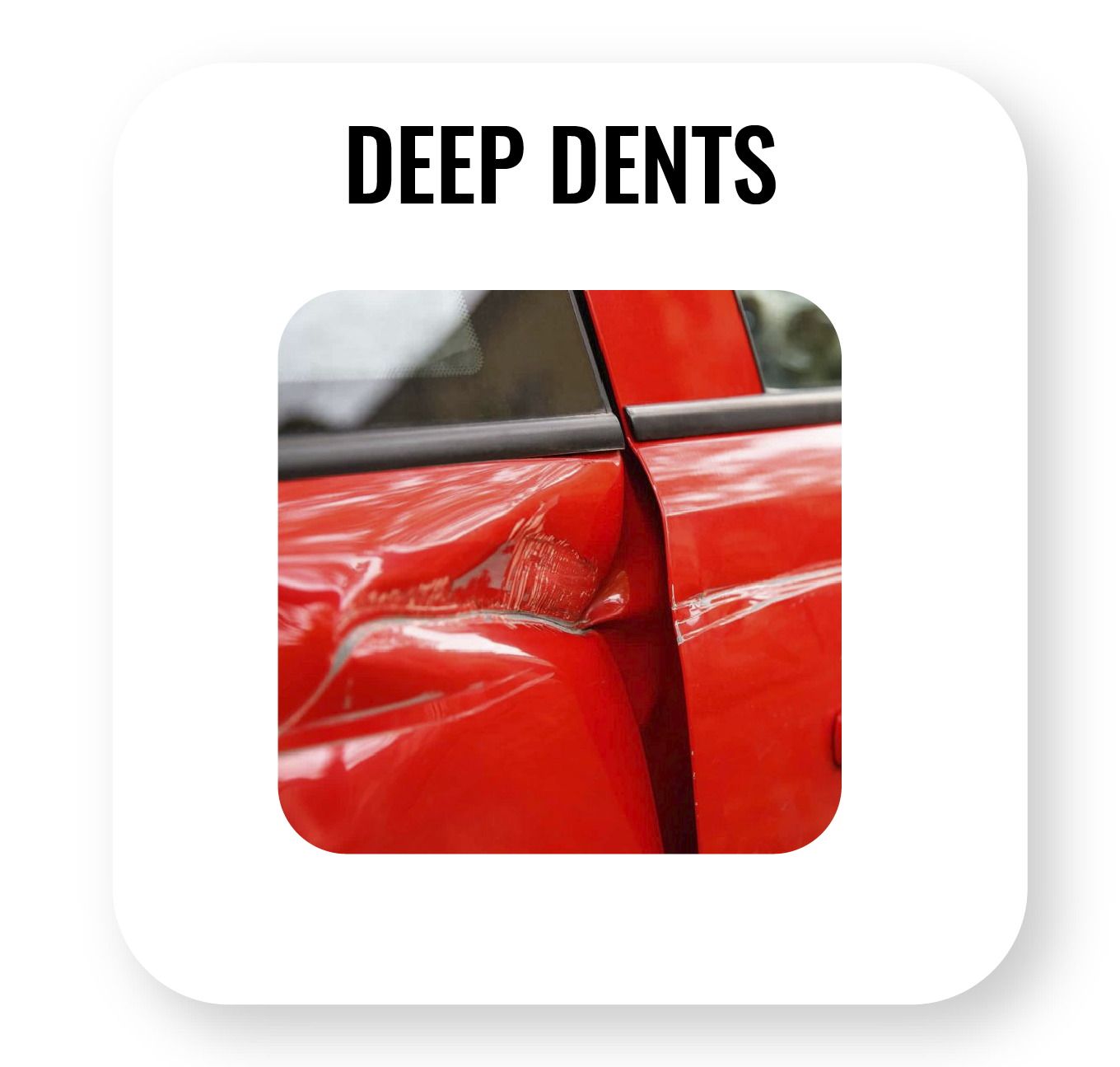 deep dents